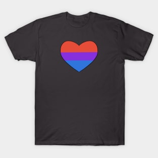 Bisexual Heart T-Shirt